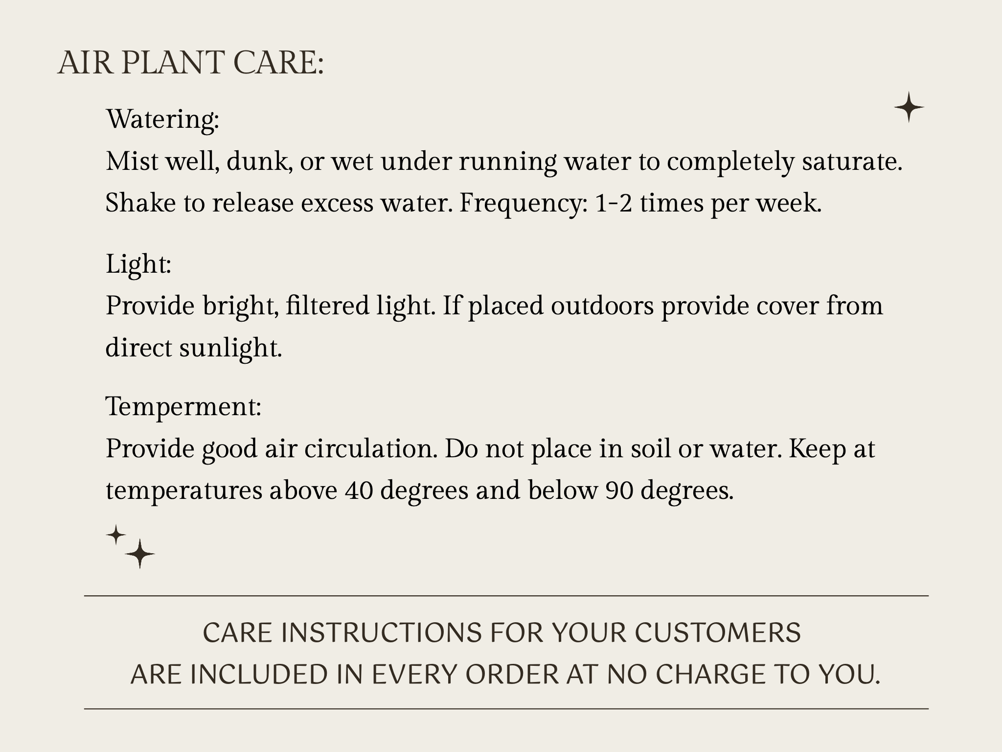 The Artizan Way - Vente Plante - The Essentials Plus - Ensemble de plantes aériennes (50 plantes)7