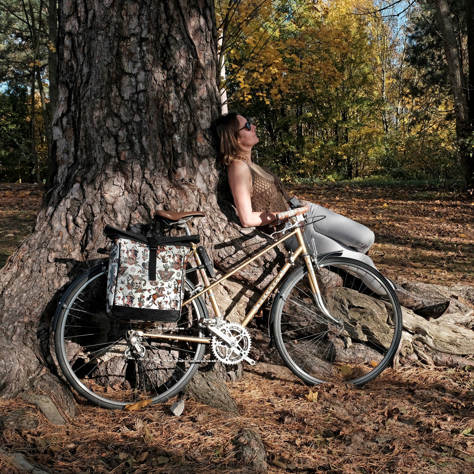 Ikuri - Wholesale Biking Accessories - Bicycle bag for luggage rack single bag cowgirl6