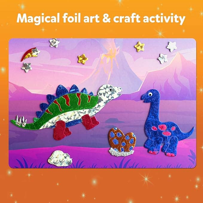Skillmatics - Wholesale Art Set - Kids & Baby - Skillmatics - Foil Fun - Dinosaurs No Mess Art for Kids5
