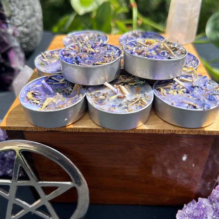 You Are Uniquely Magic - Wholesale Tea Light Candles - Psychic Powers, Intuition Tealight Spell Candles8