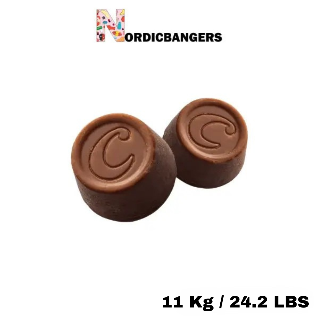 Nordicbangers - Swedish Candy Supply - Vendita all'ingrosso Dolci ricoperti di cioccolato - Caramelle Svedesi - Cloetta - Center Caramello al Sale Marino2