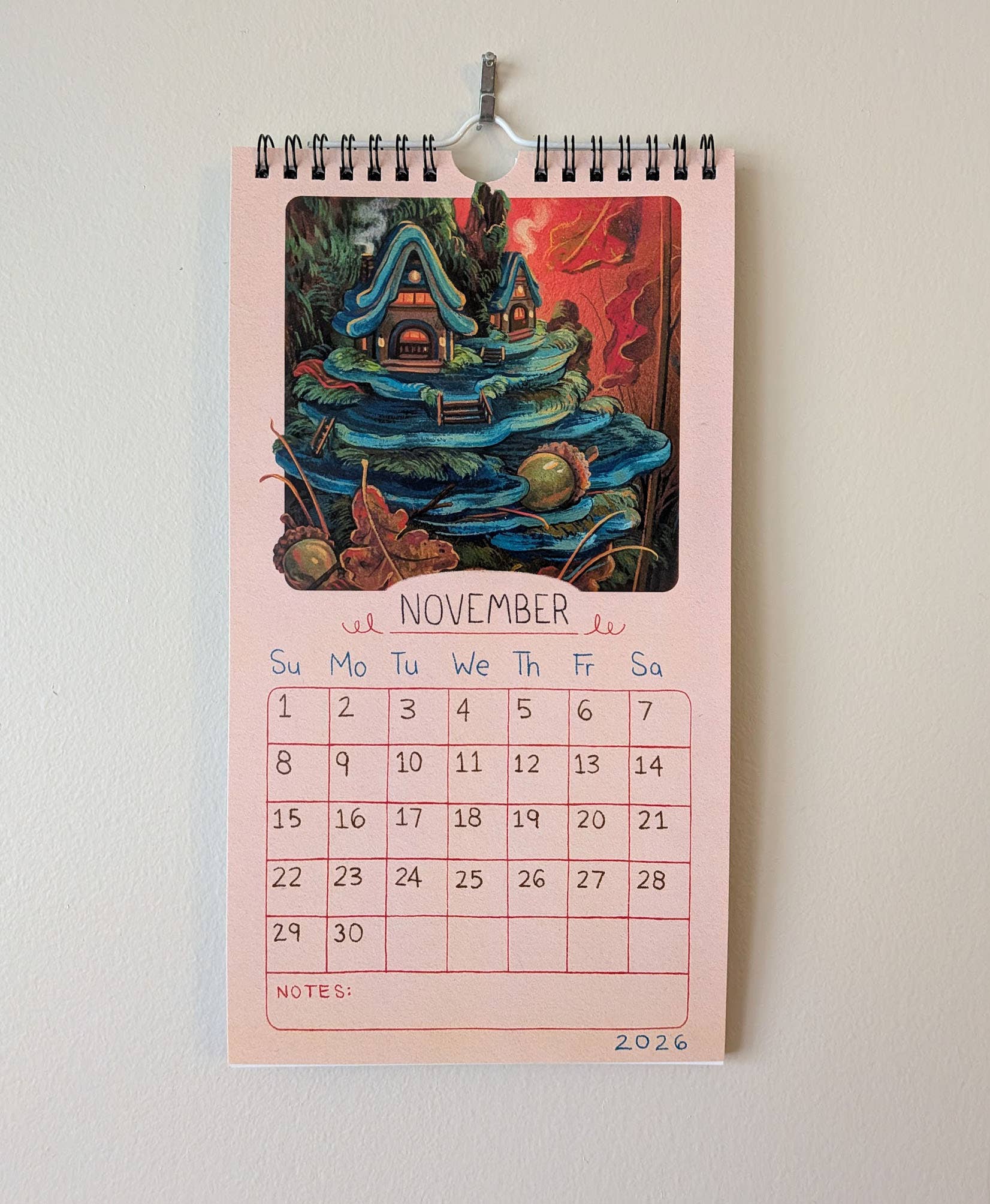 Nimasprout - Wholesale Calendar - 2026 Mushroom House - Calendar4