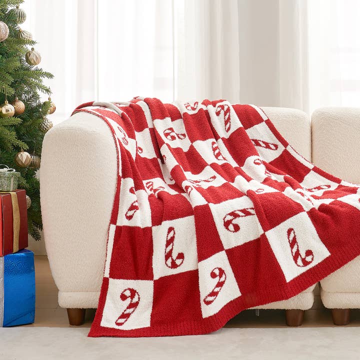 DreamValley - Wholesale Throw Blanket - SS Christmas Throw Blanket Soft Knit Bed Blanket 50x60"22