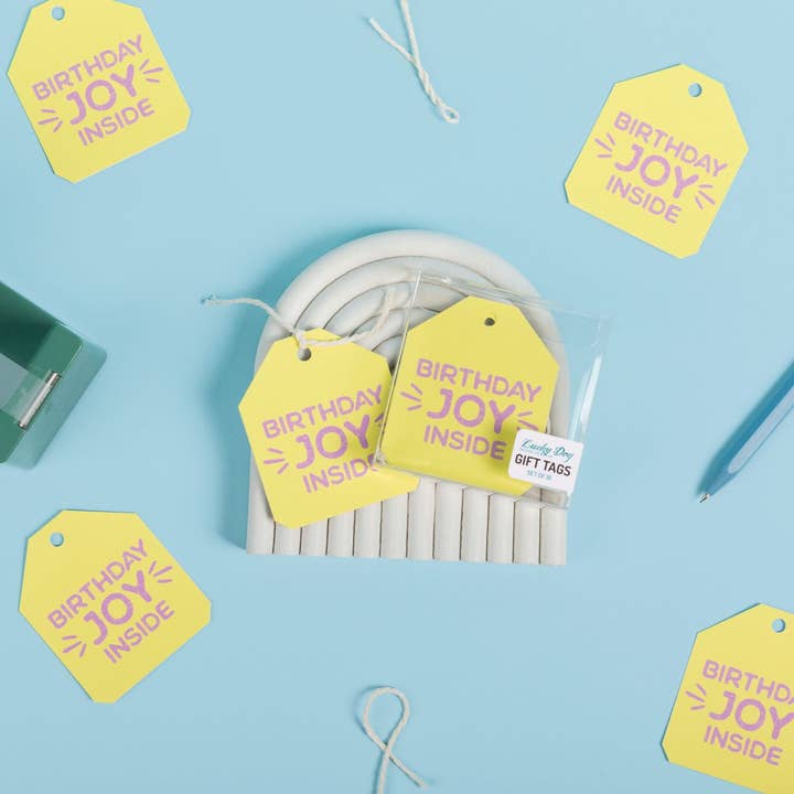 Födelsedag Glädje Inuti Födelsedagspresent Taggar för wholesale av Lucky Dog Design Co.