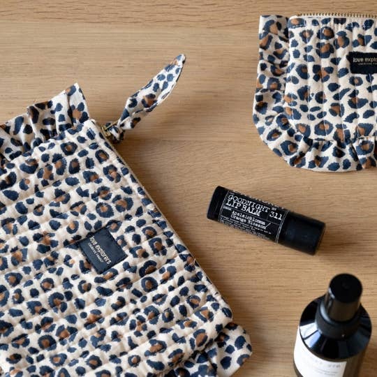 Love Explorers - Wholesale Coin Purse - Women's - Flat pouch S - beige leopard6