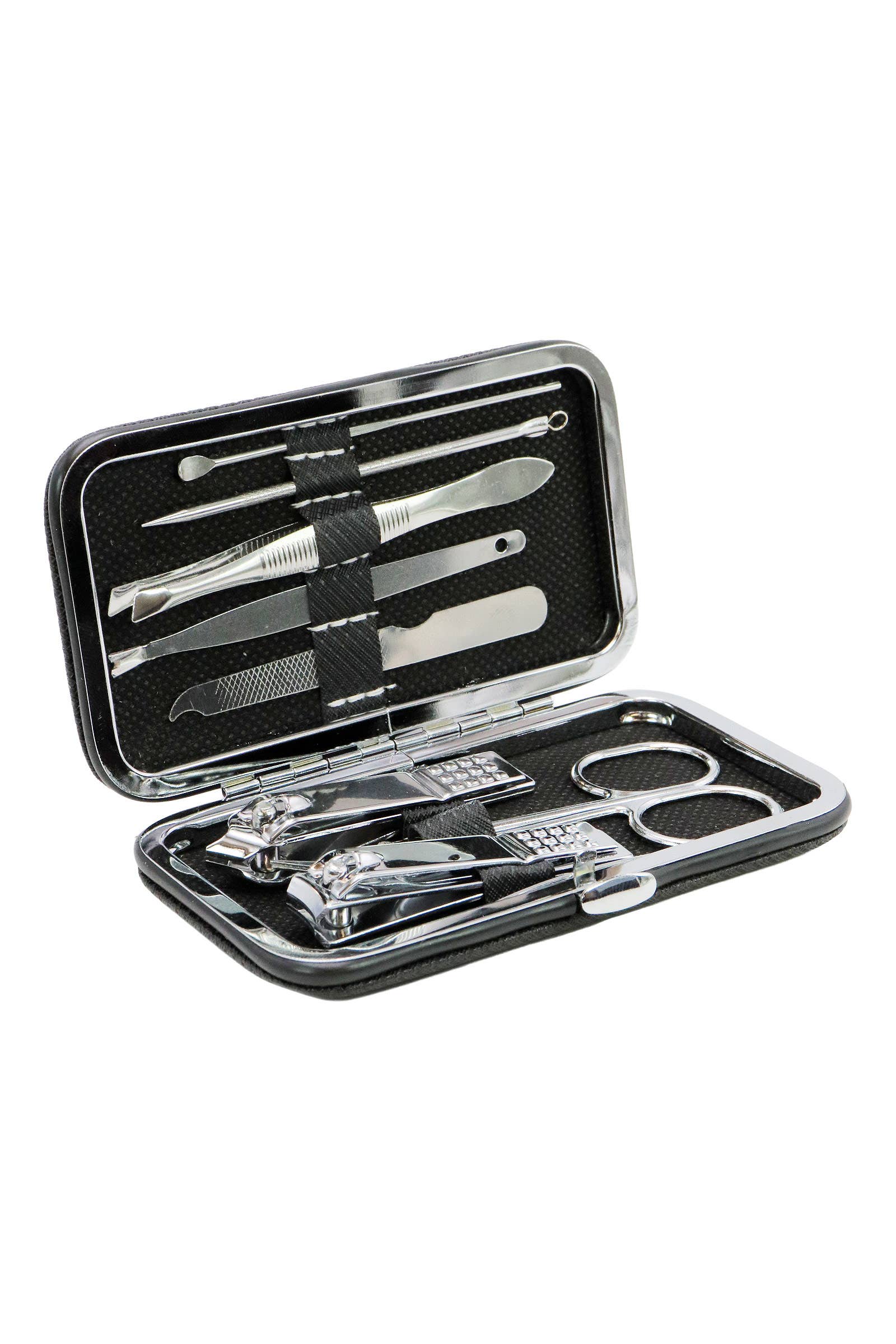 Cap Zone - Wholesale Nailcare Set - 8 Pcs Solid Stainless Steel Nailcare Kit Set3