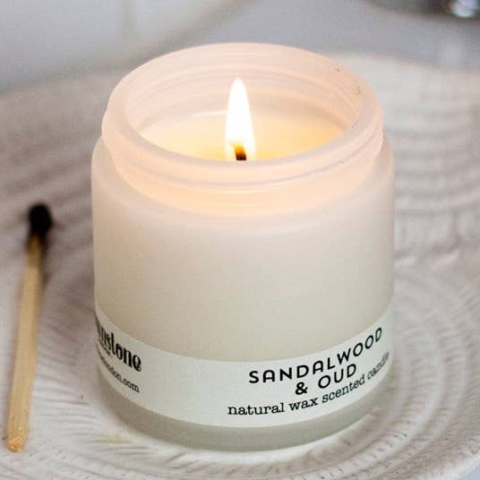 Brownstone London - Wholesale Travel Candles - Sandalwood & Oud Travel Candle0