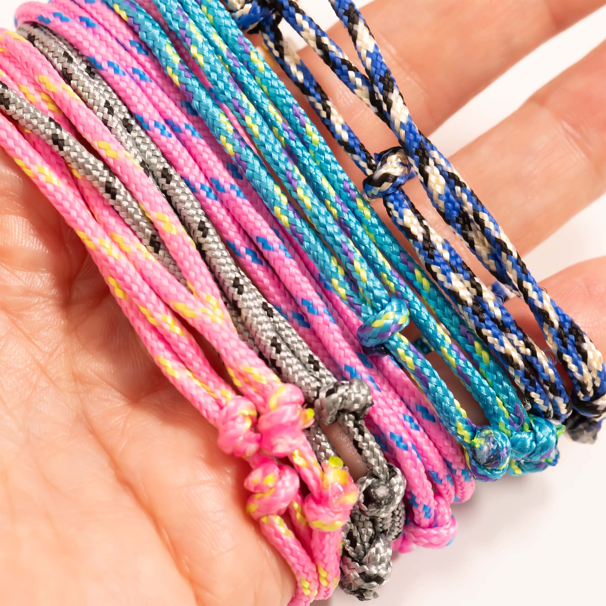 WJW - Wholesale Link & Chain Bracelet - 18K Gold PVD Stainless Steel Navy Rope Carabiner Bracelet4