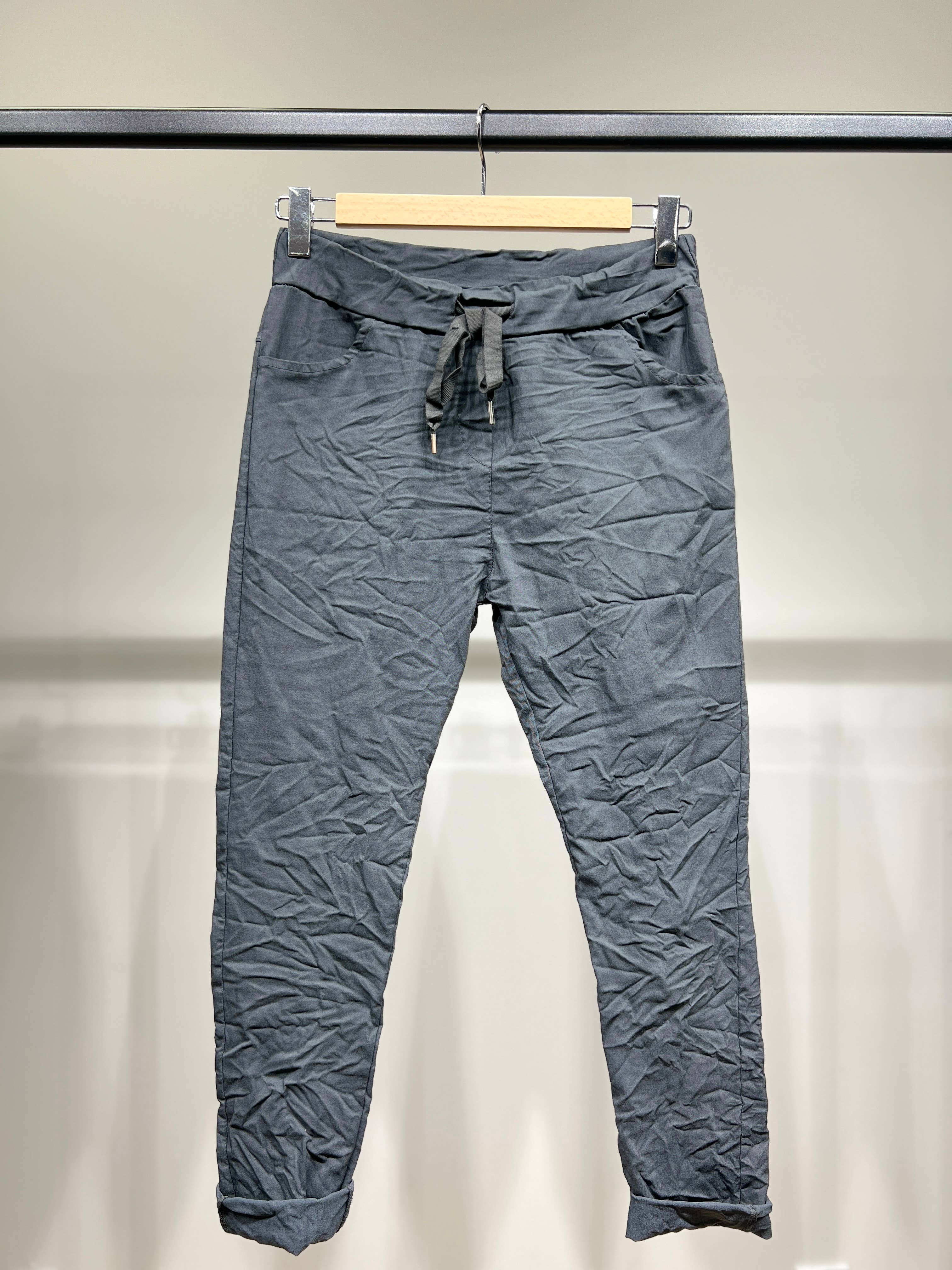 L'Emotion – wholesale Pants – Women's – Stretch Viscose Drawstring Jegging Pants11