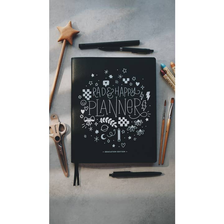 8x10 Undated Education Planner - Doodle Edition for wholesale by Rad & Happy