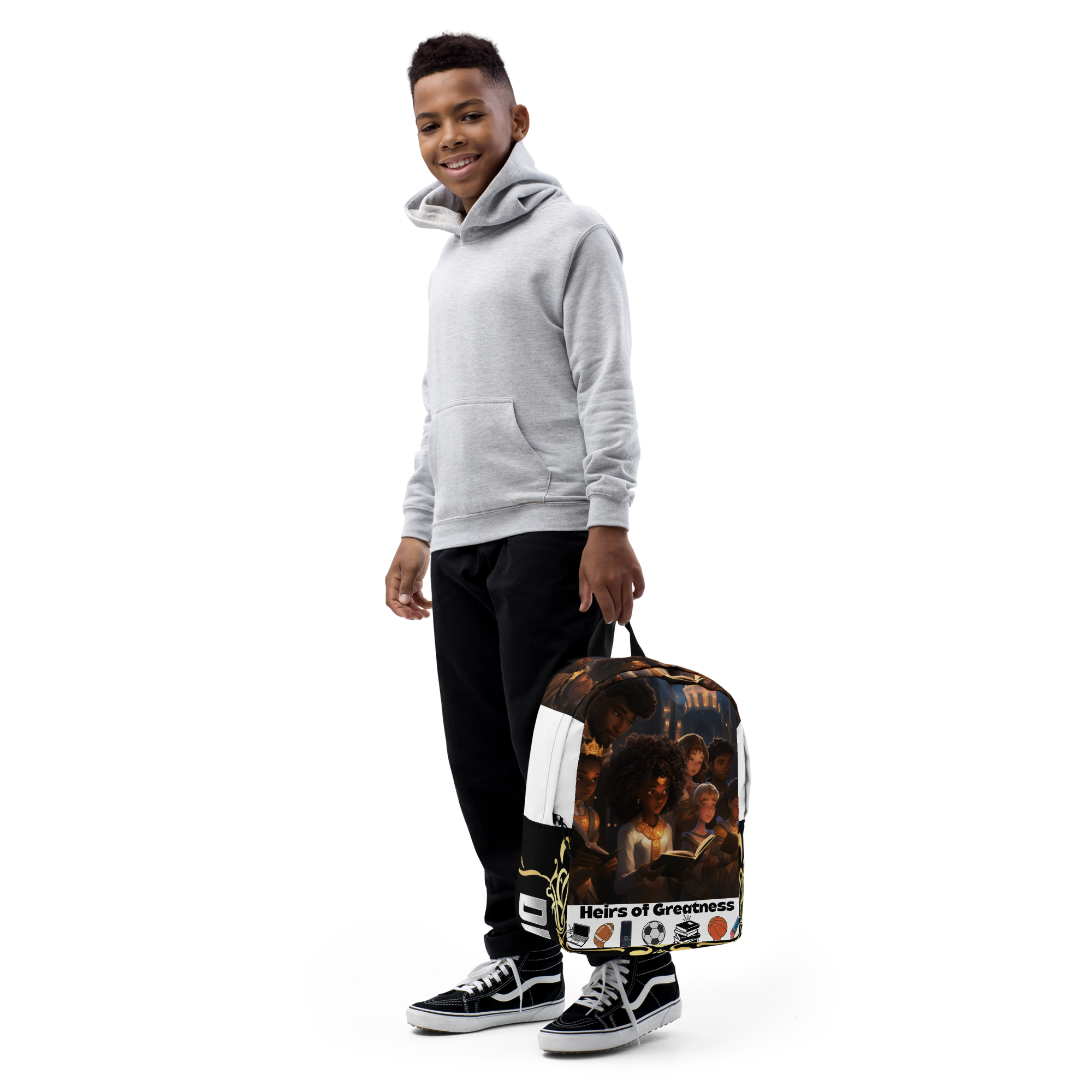 Diamond Eyes Enterprises - Wholesale Backpack - Unisex - Heirs of Greatness Backpack Collection4