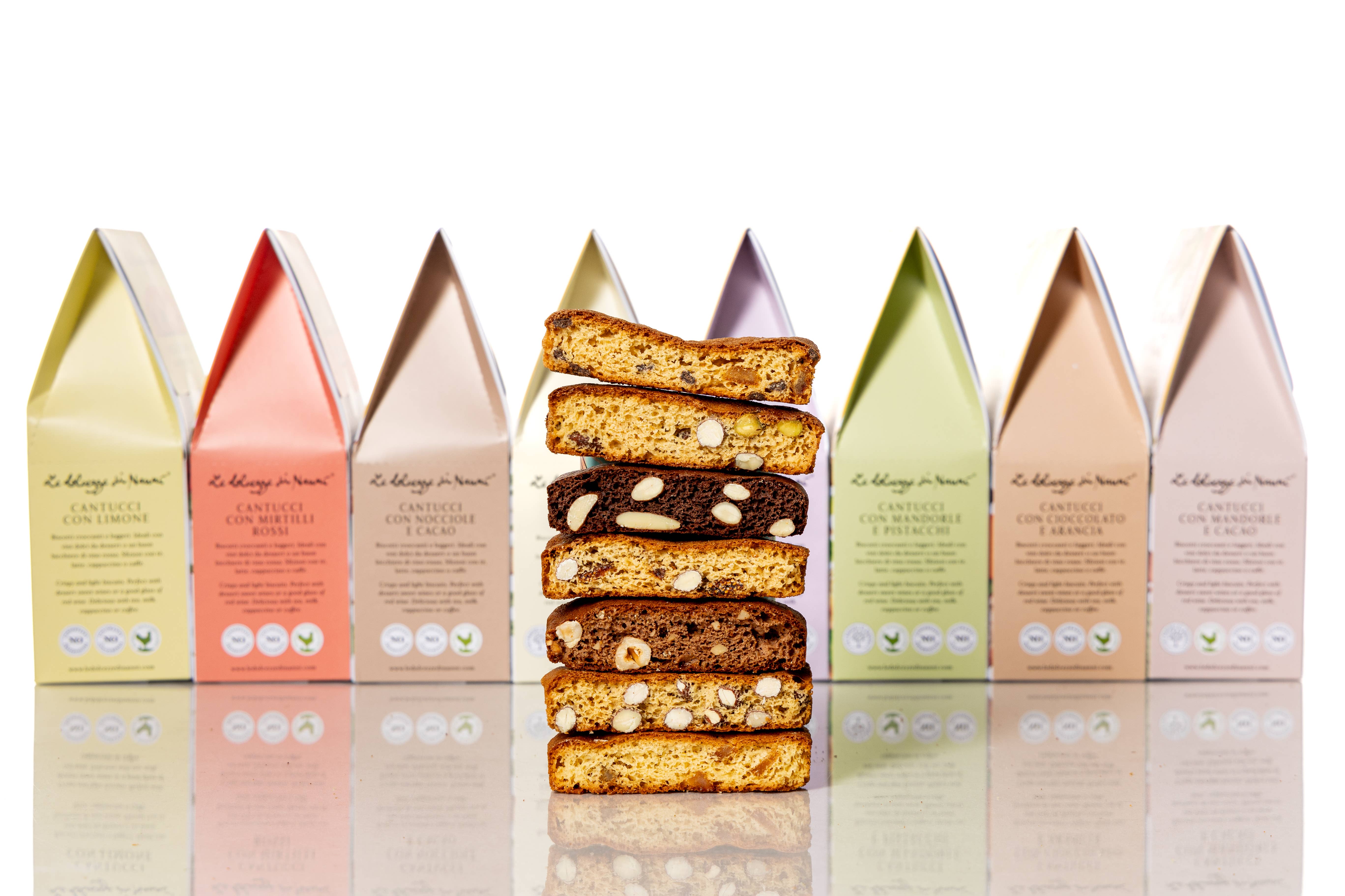 Le Dolcezze di Nanni – Großhandel Cookie – Le Dolcezze di Nanni Cantucci mit Pistazien und Mandeln, handgemacht in der Toskana, Italien4