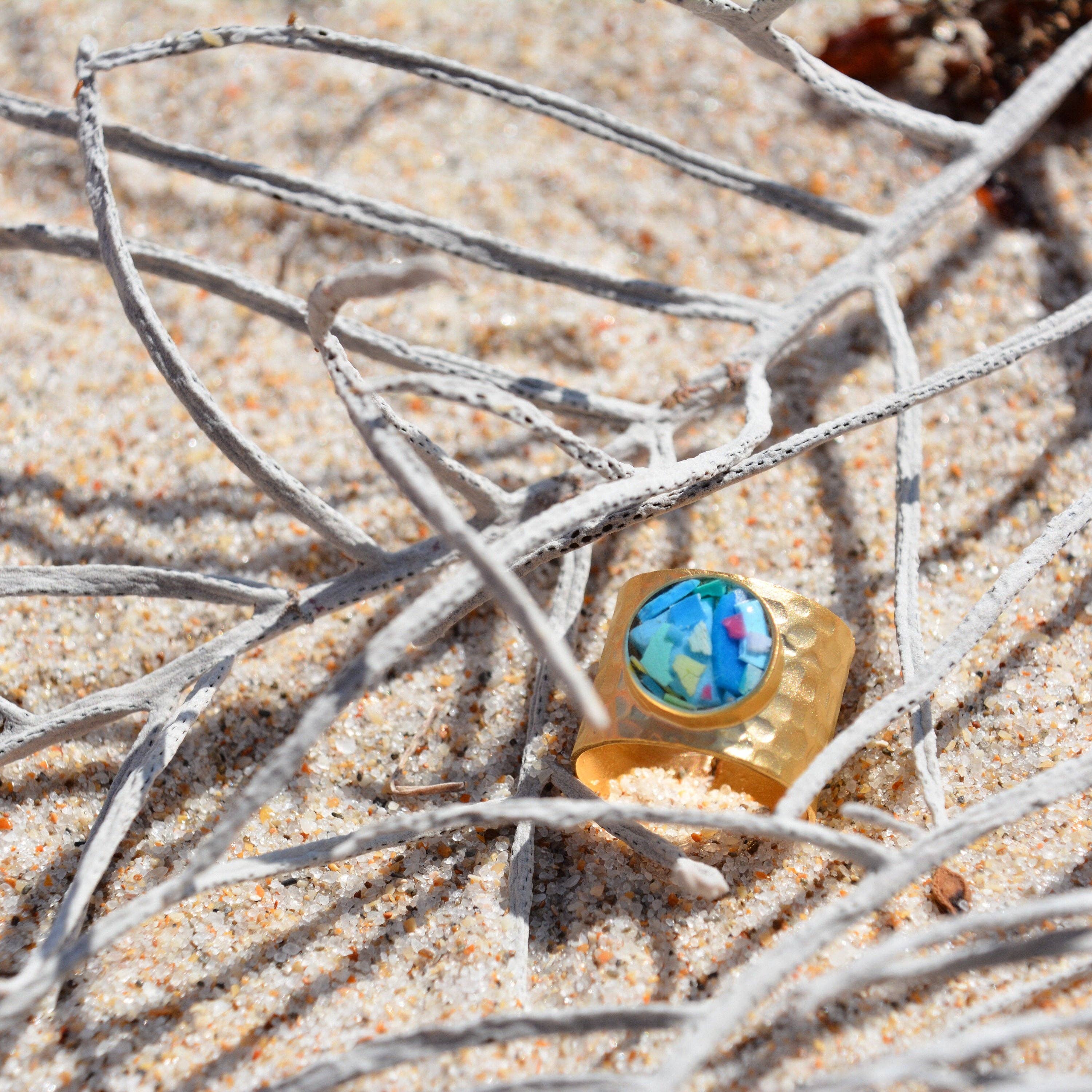 Ocean Plastics - Wholesale Cocktail/Statement Ring - Key West Ring7
