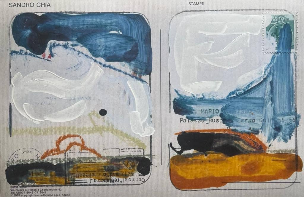Arte Focus – Großhandel Malen/Zeichnen – Hommage an Sandro Chia | Mario Schifano0