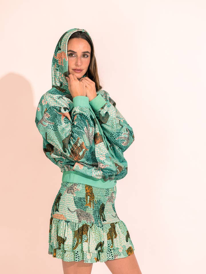 Matteo Sweatshirt Acqua Leo for wholesale by MY HAPPY CABAÑA