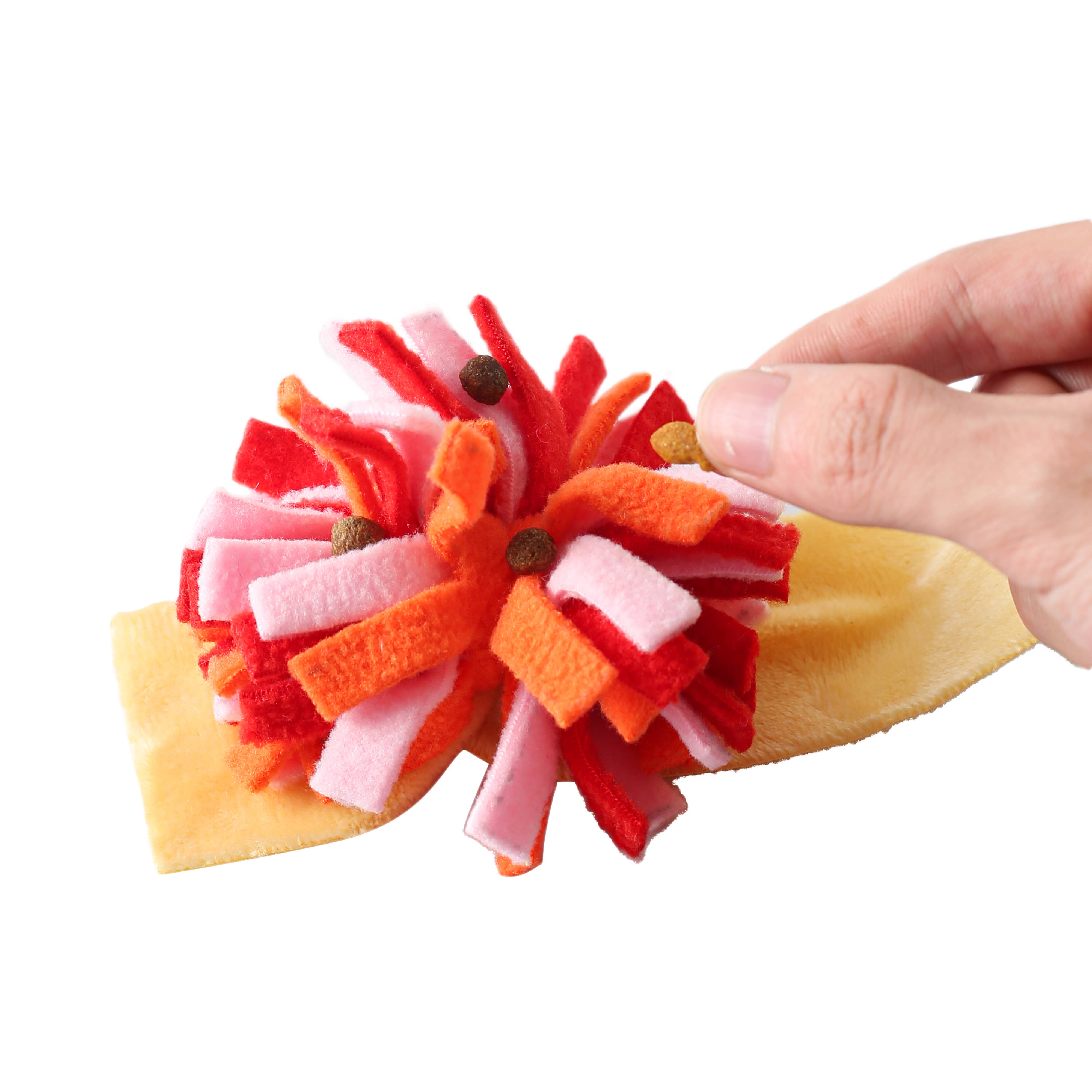 LUFTPETS - Wholesale Pet Plush Toy - Dog - Pasta Snuffle Toy for Dogs – Crinkly & Squeaky Enrichment 16