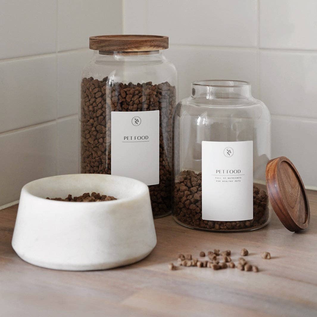 So At Nature - Venta al por mayor Comedero - Gatos y perros - Contenedor de vidrio para comida de mascotas - So At Nature5
