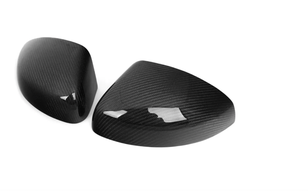 Carbon Deluxe - Wholesale Car Decorative Charm - Unisex - CD carbon mirror caps for Audi A1 2010-20182