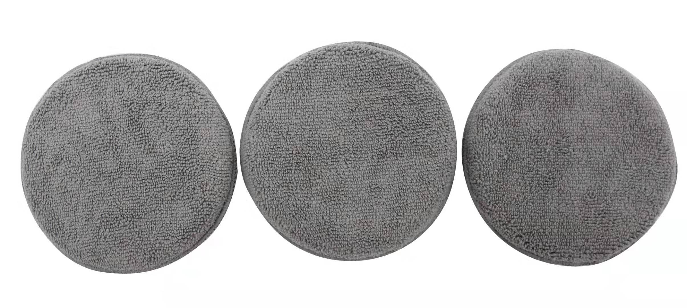grey Microfiber Applicator Pads for wholesale on Faire3
