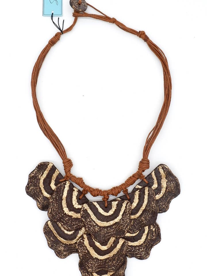 Sol e Praia - Ketting van gerecycled papier (DEWEY) voor wholesale door La Mar