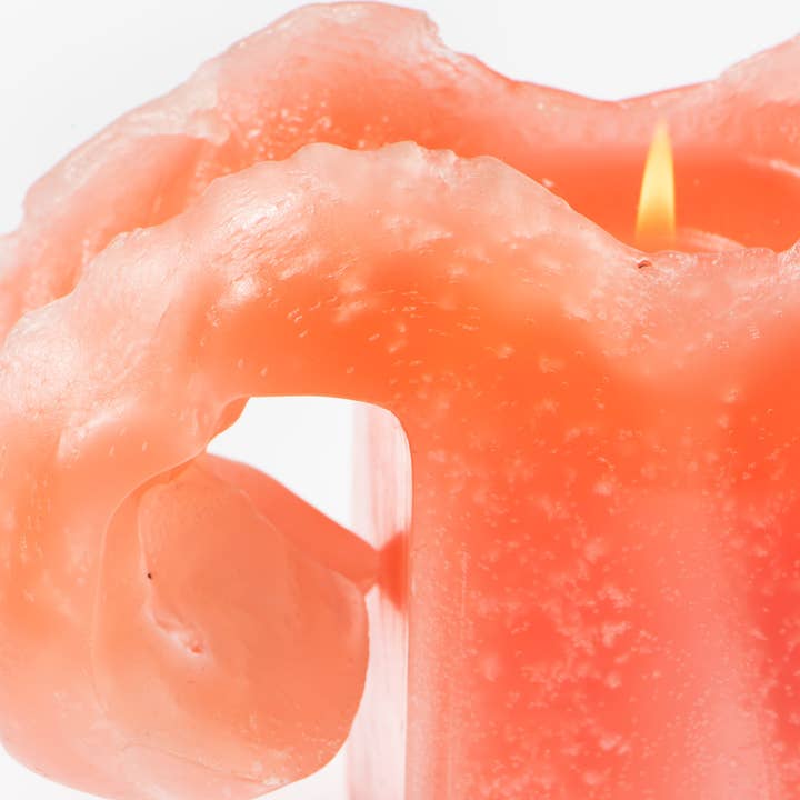 Ronca 1855 - Wholesale Pillar Candle - Cylindrical Marbled Candle H. 32 Cm2