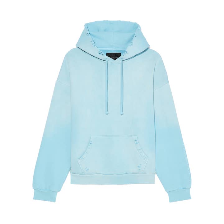 Cult's Pullover Sweatshirt "Core" 620 Grams In Blue Glow for wholesale by Cult of Individuality