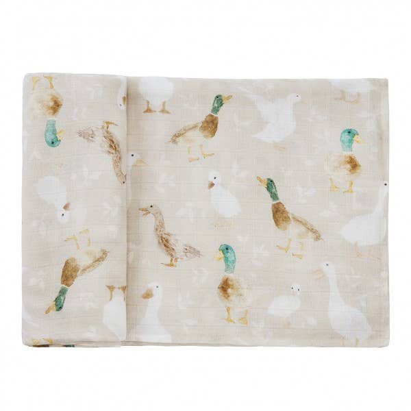 Bamboo square 70x70 - Ducks for wholesale by MAYLILY