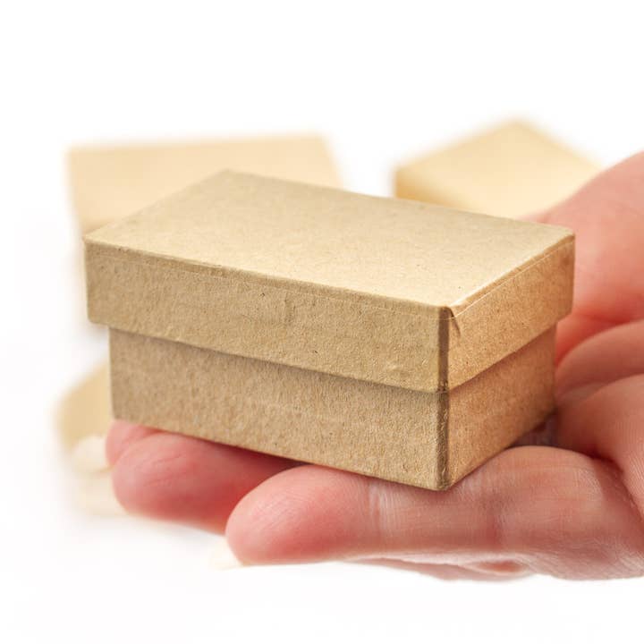 Factory Direct Craft - Wholesale Gift Box - Premade Mini Rectangle Paper Mache Box - 2-1/4 x 1-1/2 x 12