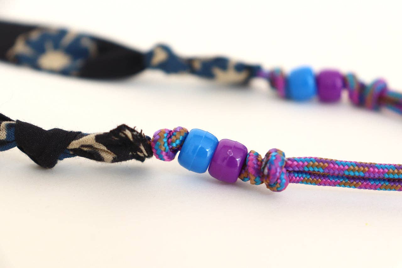 Maho - Wholesale Phonecase Strap - César Black Flowers10