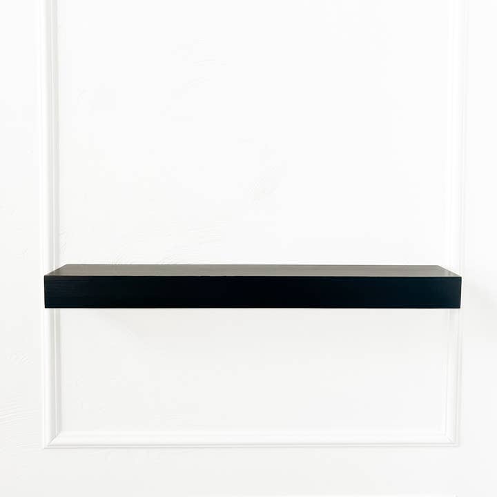 Adams & Co. - Wholesale Wall Mounted Shelf - 11933 - 35x6x3 floating wood narrow shelf Accessories