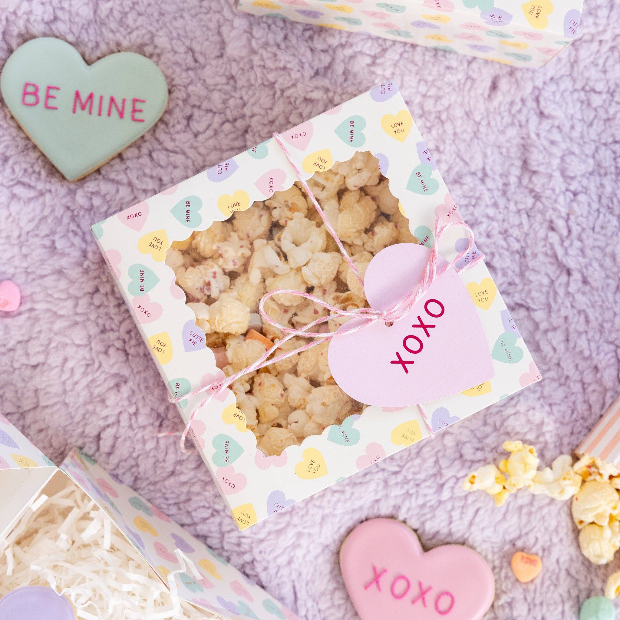 My Mind’s Eye - Wholesale Gift Box - CVH1109 - Conversation Hearts Cookie Box1
