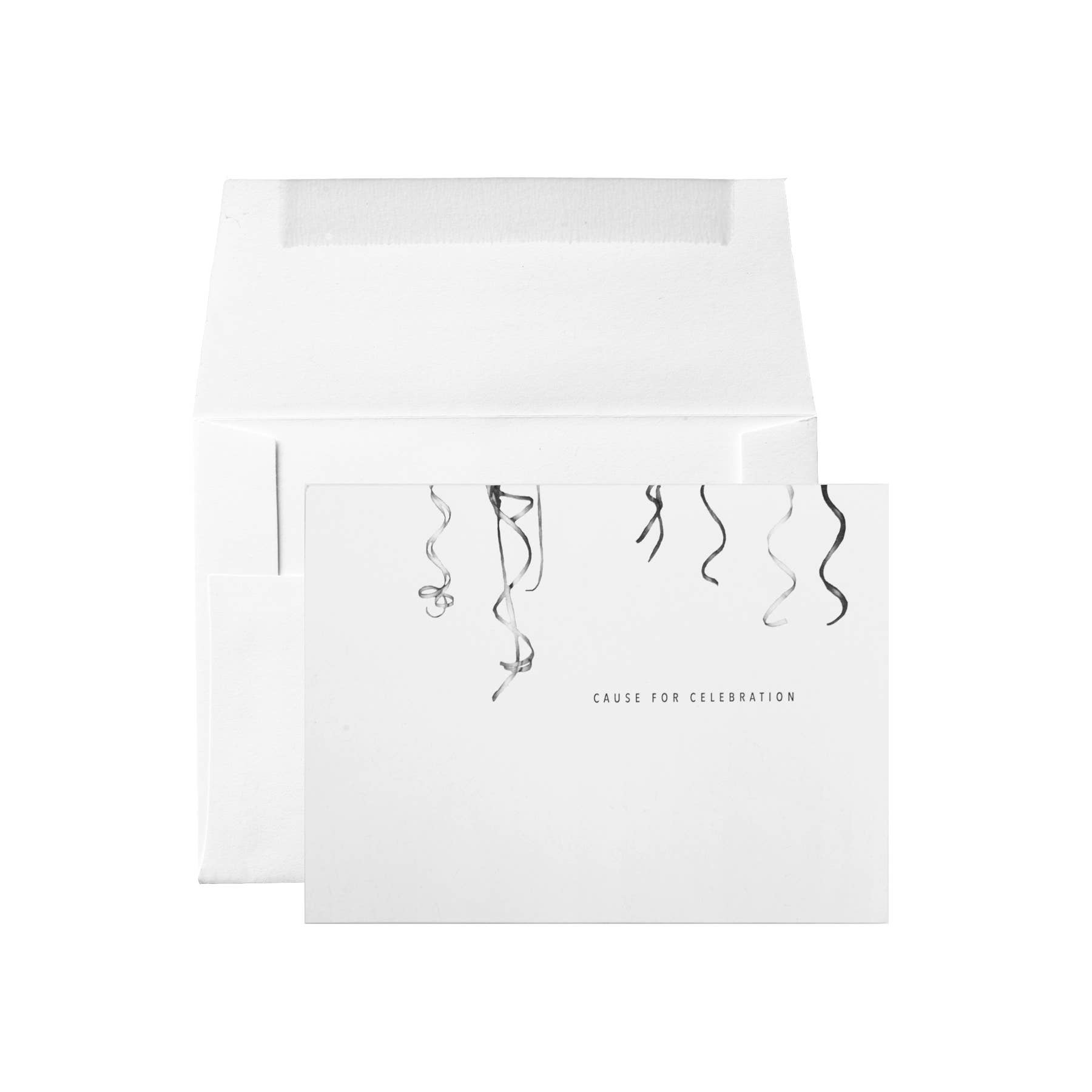 Embued Photophiles – Großhandel Glückwunschkarte – Party-Streamer „Grund zur Feier“ -Karte2