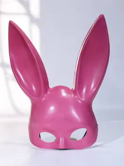 Toyarina - Wholesale Costume - Women's - Assorted Bunny Girl Mask - Halloween Half Face PVC Cosplay3