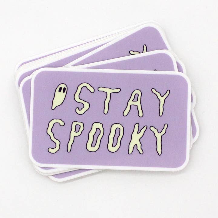 Stay Spooky Vinyl Sticker for wholesale by Konoco