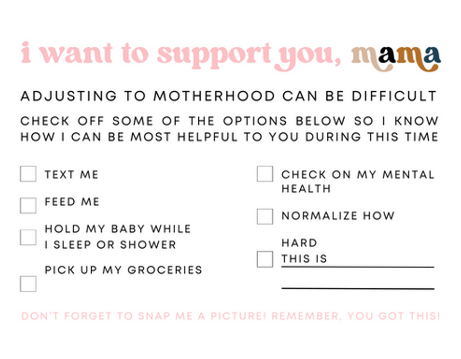 Card Construction Inc. - Wholesale Baby Card - You Got This Mama Card2