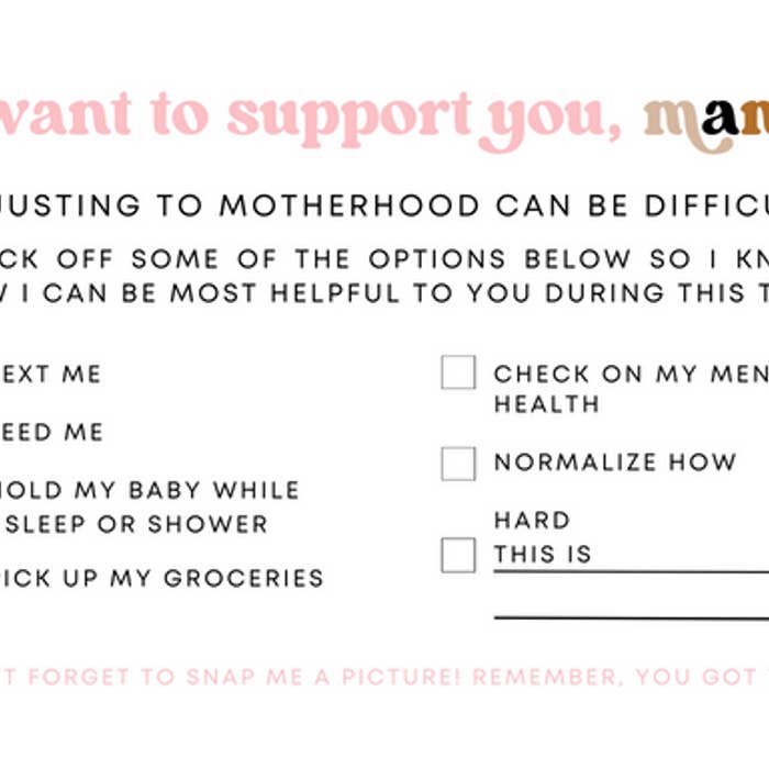 Card Construction Inc. - Wholesale Baby Card - You Got This Mama Card2