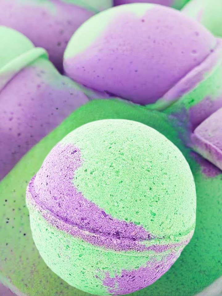 Kakadu Plum Magnesium Bath Bombs for wholesale by Naturally Pure Aromas