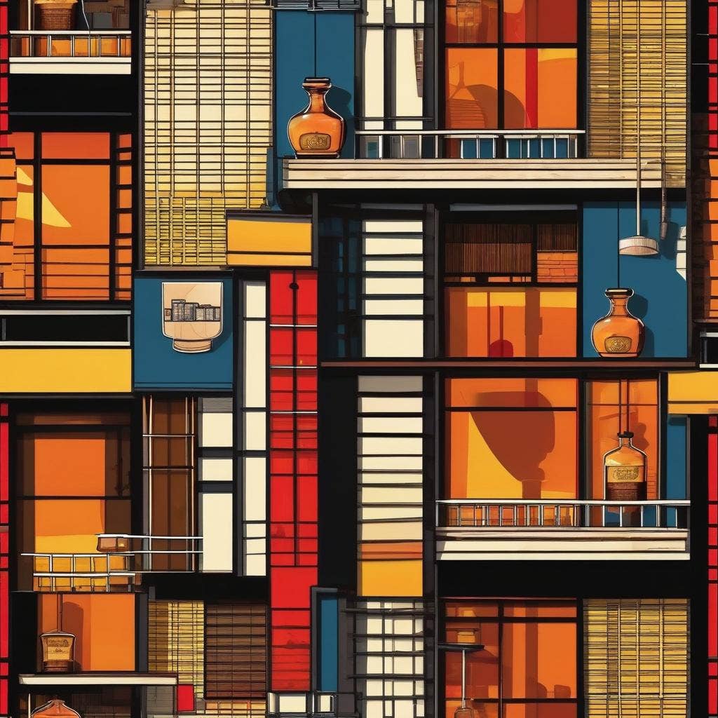 Sostraw & SmartThings - Wholesale Coasters - Set of 6 Japanese Coasters - Cork - Japan Serie 14