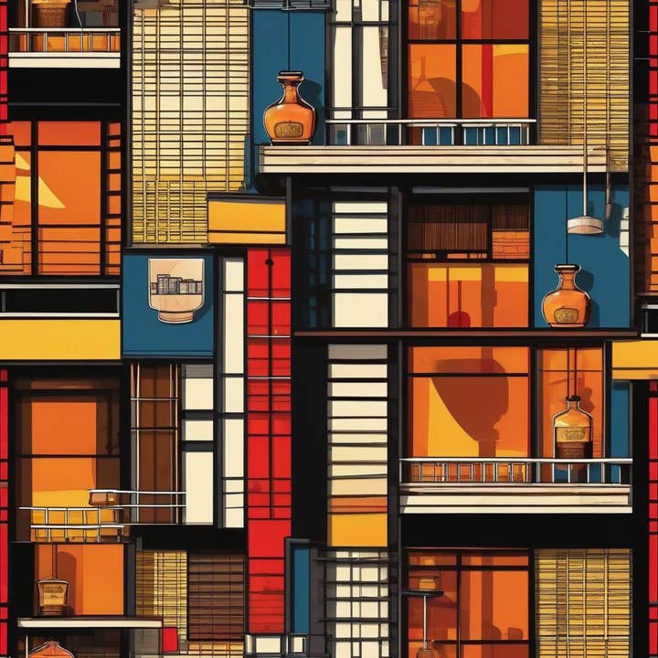 Sostraw & SmartThings - Wholesale Coasters - Set of 6 Japanese Coasters - Cork - Japan Serie 14