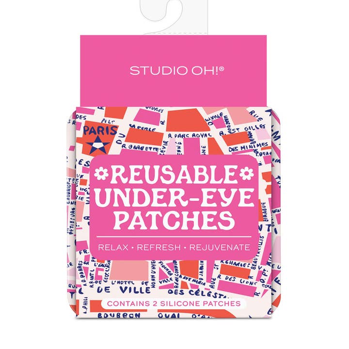 Rues de Paris Reusable Under-Eye Patches for wholesale by Studio Oh!