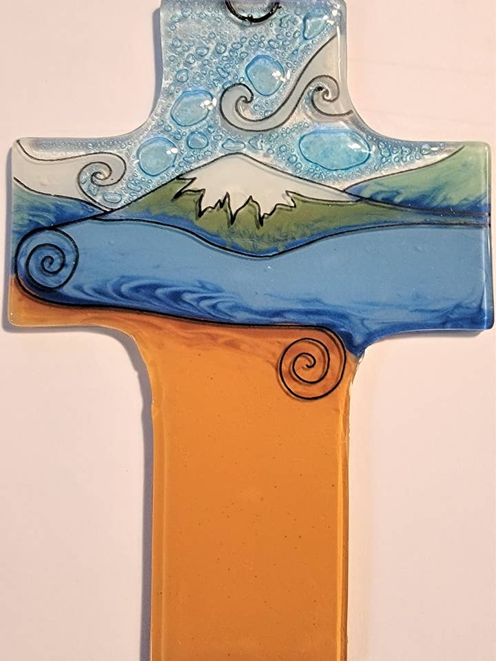 Mountain Large Cross for wholesale by Pampeana