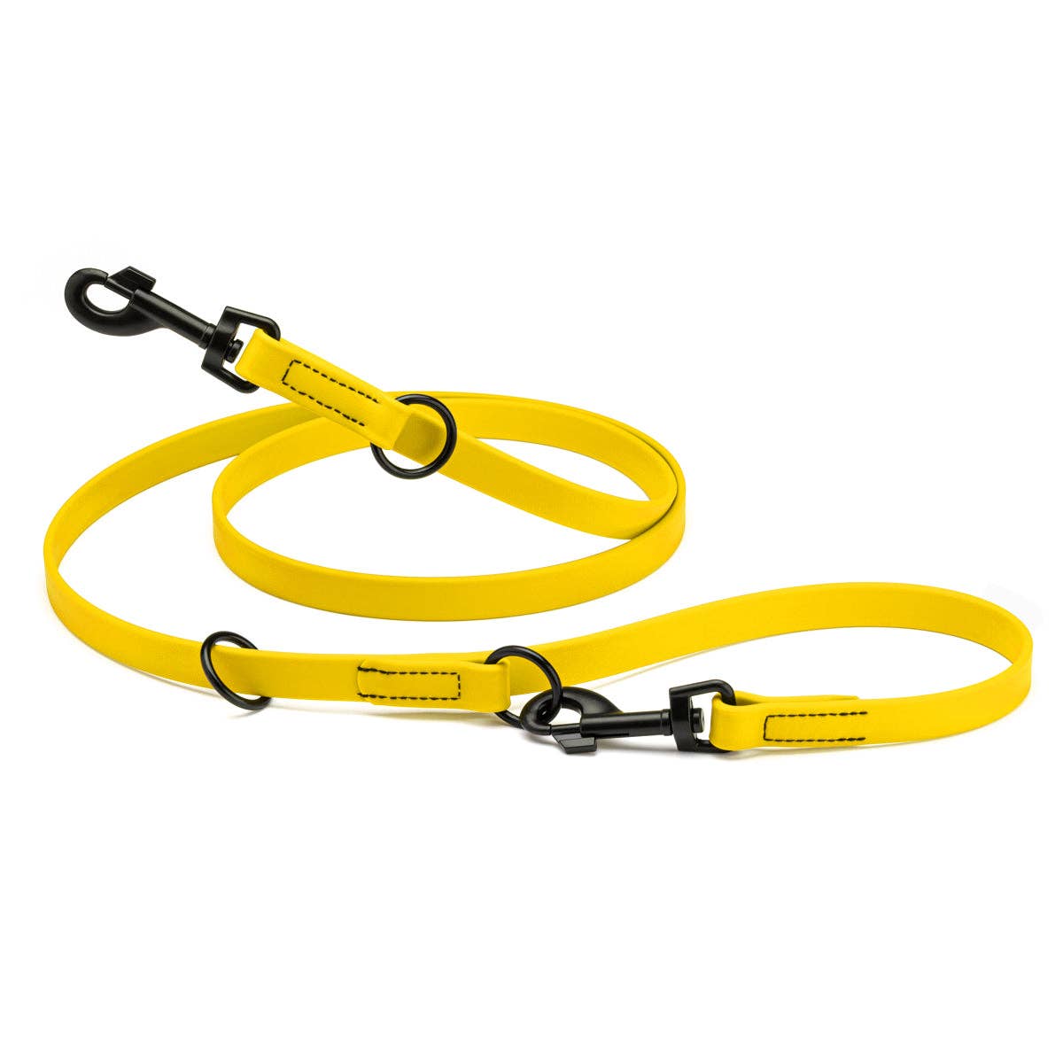 Dogline – wholesale Pet leash – Dog – Biothane Adjustable Multi-Purpose Dog Leash with Black Hardware, 7FT20