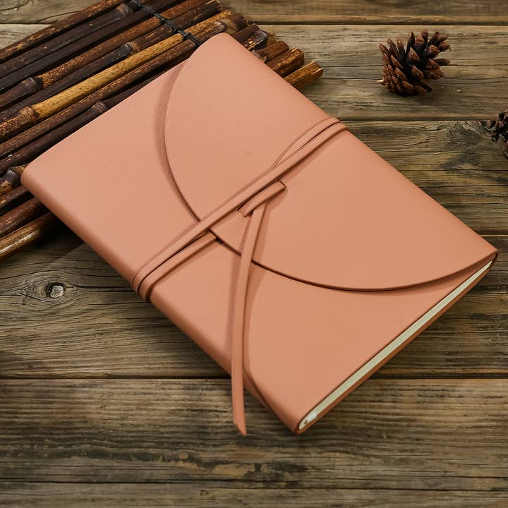 Victoria's Journals - Wholesale Journal/diary - Pella Firenze Ruled Journal, Flexy Vegan Cover (Burnt Rose)3