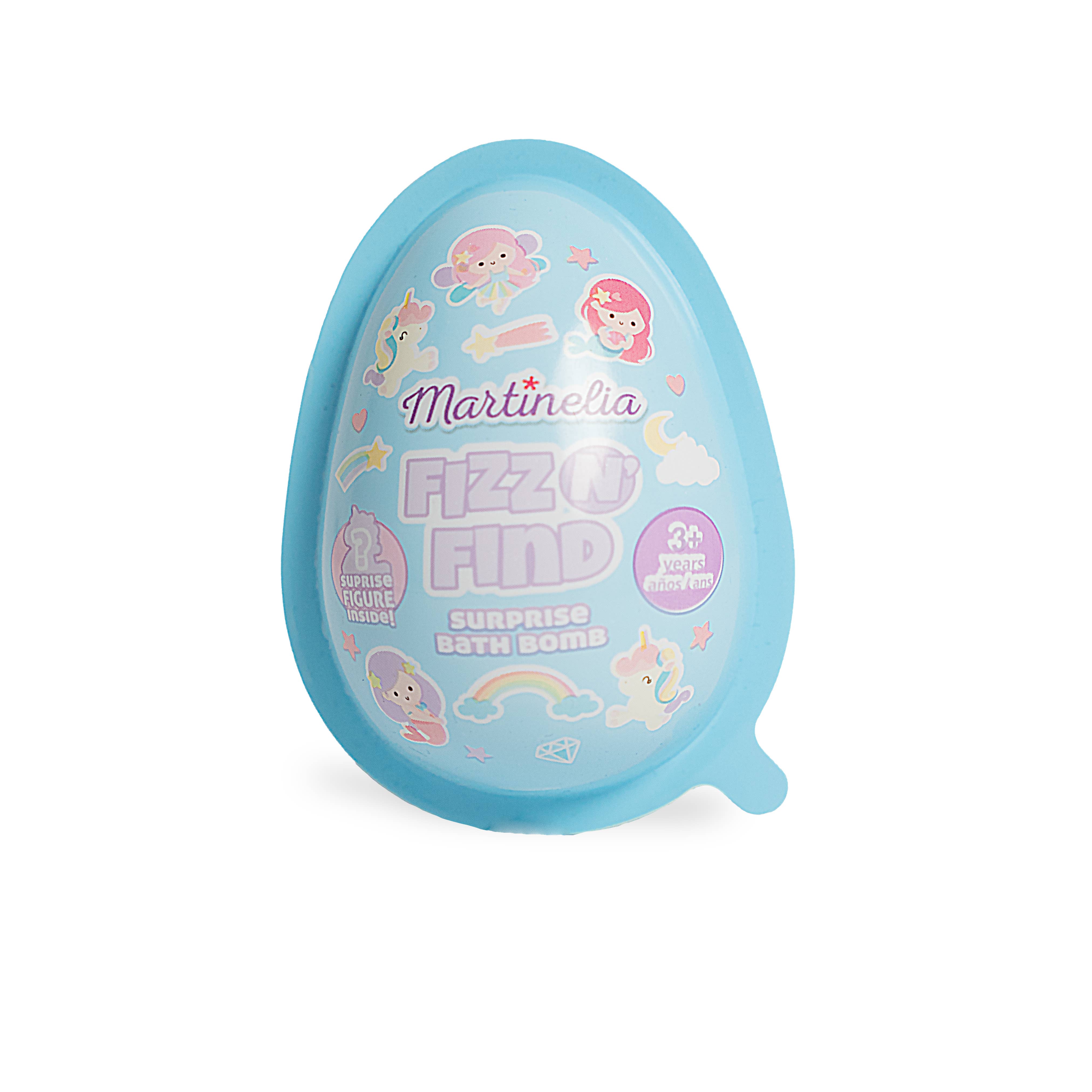 Aquarius Cosmetic SLU - Vendita all'ingrosso Bombe/polveri da bagno - Bomba da bagno a forma di uovo Martinelia 150 g con sorpresa5