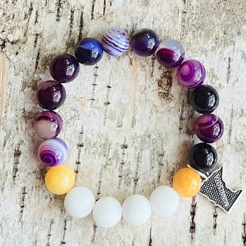 Purple Pride Pro Football for wholesale by Embrace Our Souls