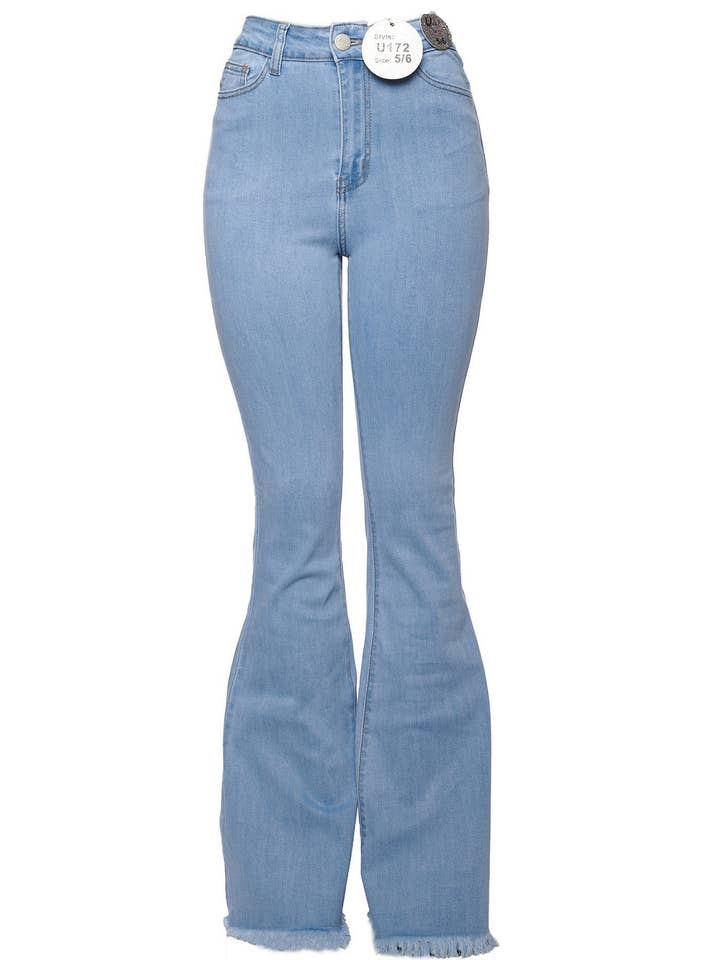 High Waisted Flare Jeans for wholesale by U Jeans