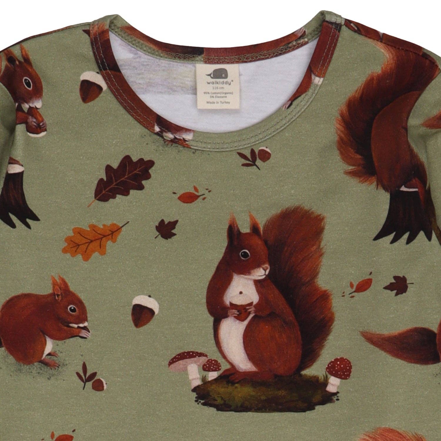 walkiddy - Wholesale T-Shirt - Kids - Squirrel Family-Shirt1