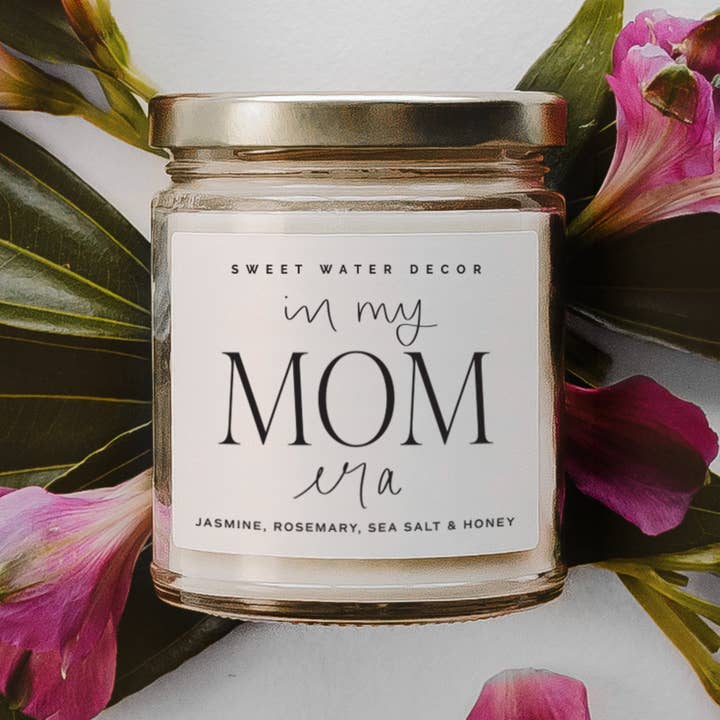 Sweet Water Decor - Wholesale Jar/Filled Candle - In My Mom Era Soy Candle - Home Decor & Gifts