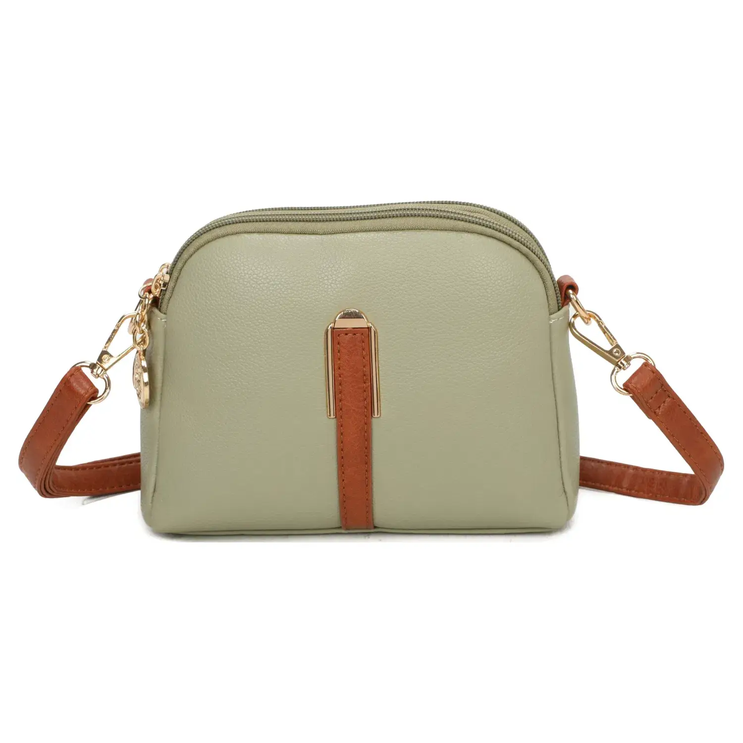 Superbia – wholesale Crossbody bag – Women's – Superbia Small Two-Zippers Shoulder Bag Cross Body Bag-93236