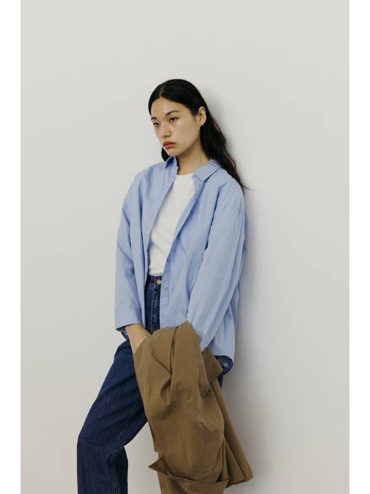 MOD REF - Wholesale Button Down Shirt - Women's - The Ema Top | Collared Button-Down Top17